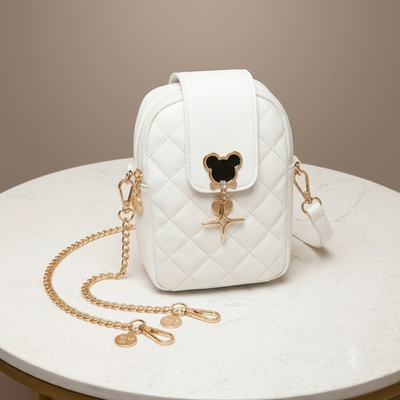 Elegant PU Leather Half Moon Shoulder Bag for Women | Compact Travel & Everyday Tote
